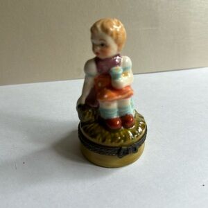Little girl trinket box to add to your collection